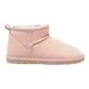 Pillow Pink Suede Slippers