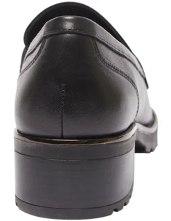 Impact Flat Shoes Black Leather -Myer Fashion Store 903840760 5 720x928