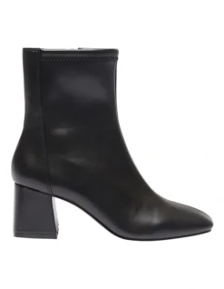 Harlow Black Stretch Boots
