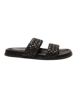 Rumour Black Glove Sandals