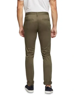 Oxford Stretch Organic Cotton Skinny Chinos Green -Myer Fashion Store 905623750 3 720x928