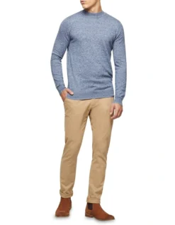 Oxford Bart Funnel Neck Knit Navy 12 Oxford Bart Funnel Neck Knit Navy -Myer Fashion Store 905635090 5 720x928