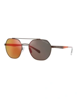 Armani Exchange AX2041S Brown Sunglasses