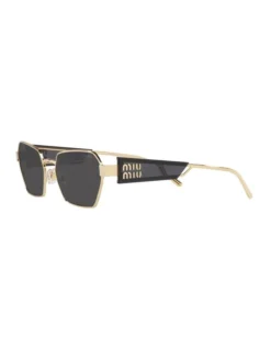 Miu Miu MU 53WS Gold Sunglasses 11 Miu Miu MU 53WS Gold Sunglasses -Myer Fashion Store 905781250 3 720x928