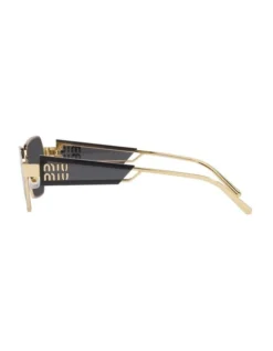 Miu Miu MU 53WS Gold Sunglasses 12 Miu Miu MU 53WS Gold Sunglasses -Myer Fashion Store 905781250 4 720x928
