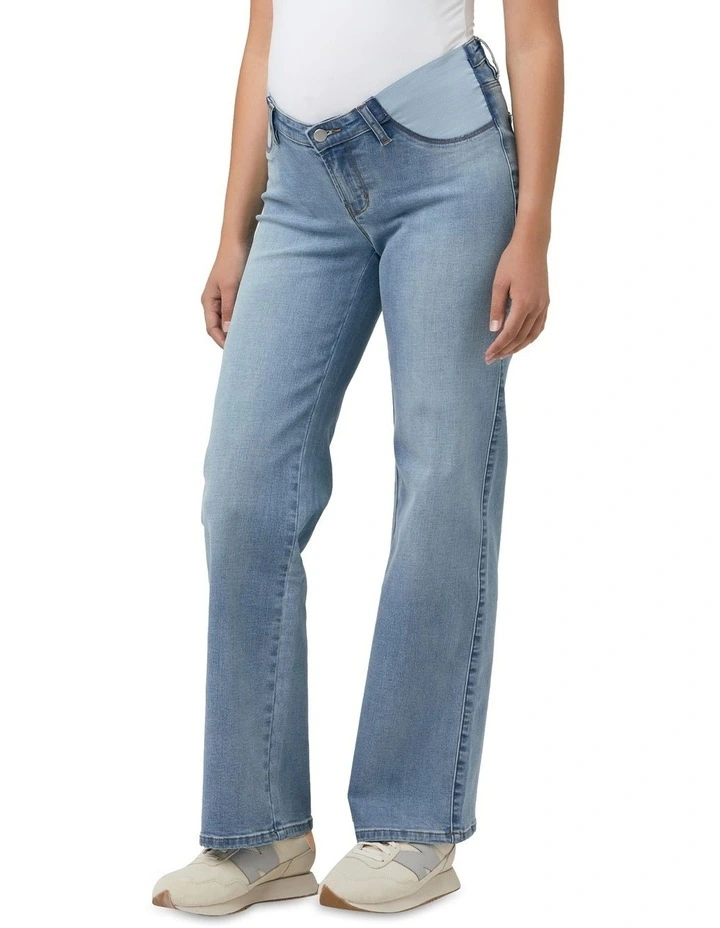Kyle Wide Leg Jean In Light Blue 3 Kyle Wide Leg Jean In Light Blue