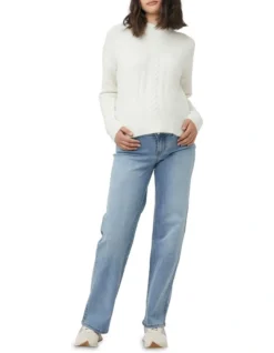 Kyle Wide Leg Jean In Light Blue 9 Kyle Wide Leg Jean In Light Blue -Myer Fashion Store 905982220 4 720x928