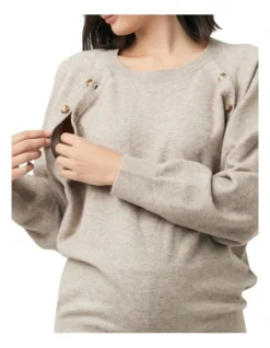 Megan Nursing Knit In Latte 9 Megan Nursing Knit In Latte -Myer Fashion Store 905982670 4 720x928