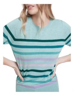 The Winner Is Knit Top Mist Melange -Myer Fashion Store 906278500 4 720x928