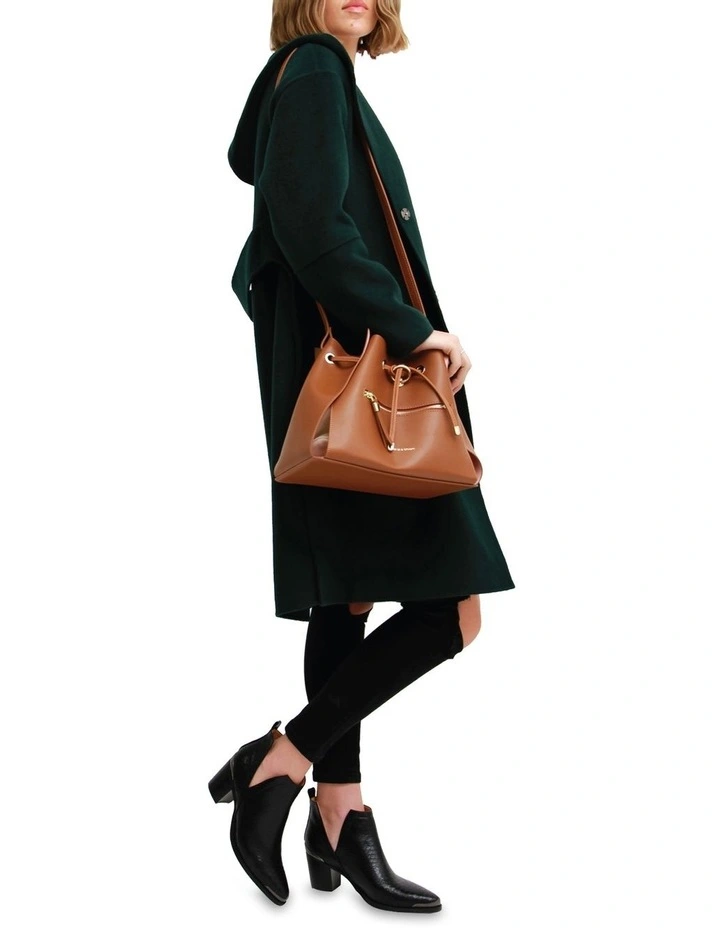 Walk This Way Wool Blend Oversized Coat Dark Green 4 Walk This Way Wool Blend Oversized Coat Dark Green - Image 2
