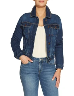Guess Sexy Trucker Jacket Carrie Mid Blue