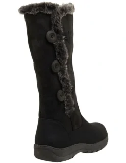 Edmund Black Micro Boots -Myer Fashion Store 907186240 4 720x928