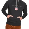 Gant Shield Sweat Hoodie In Black 1 Gant Shield Sweat Hoodie In Black -Myer Fashion Store 907275970 1 720x928