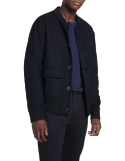 Monto Wool Bomber Navy