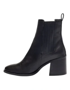 Tilda Black Smooth Boots -Myer Fashion Store 907810300 3 720x928
