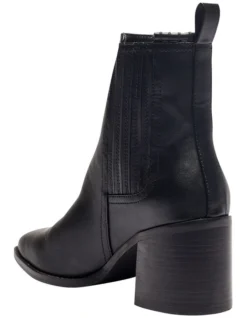 Tilda Black Smooth Boots -Myer Fashion Store 907810300 6 720x928