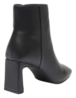 Index Black Smooth Boots -Myer Fashion Store 907810390 4 720x928