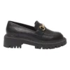 Samuel Black Smooth Flat Shoes