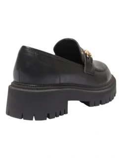 Samuel Black Smooth Flat Shoes -Myer Fashion Store 907811020 4 720x928