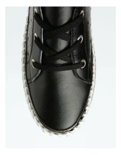 Regatta Clara Black Leather Sneaker -Myer Fashion Store 908008930 7 720x928