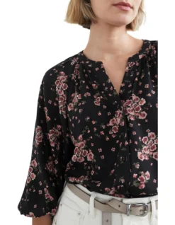French Connection Floral Button Through Shirt Multi 10 French Connection Floral Button Through Shirt Multi -Myer Fashion Store 908794540 4 720x928
