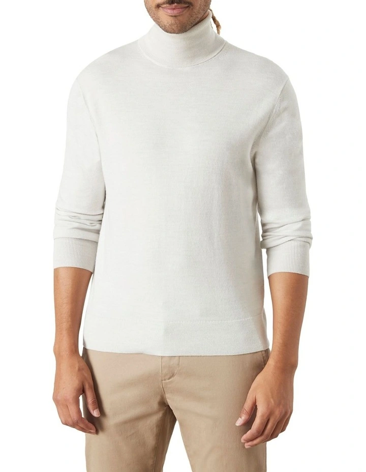 Bakeer Merino Wint White T-Neck 3 Bakeer Merino Wint White T-Neck