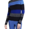 Crystal Lurex Stripe Knit Blue Multi -Myer Fashion Store 909642070 1 720x928