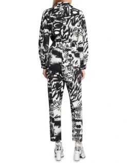 Soul Tonic One Piece Jumpsuit Black/White -Myer Fashion Store 909658990 2 720x928