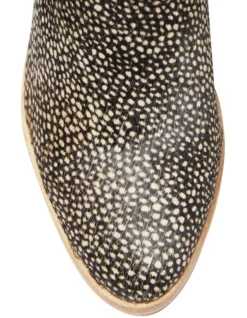 Balfour Black Leopard Print Boots -Myer Fashion Store 909664120 7 720x928