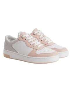 Calvin Klein Jaida Cupsole Sneaker In Windchime/Pink -Myer Fashion Store 909908920 2 720x928