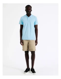 Amalfi Pique Polo In Light Blue -Myer Fashion Store 910011250 5 720x928