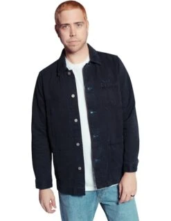 The Hemp Worker Jacket Black