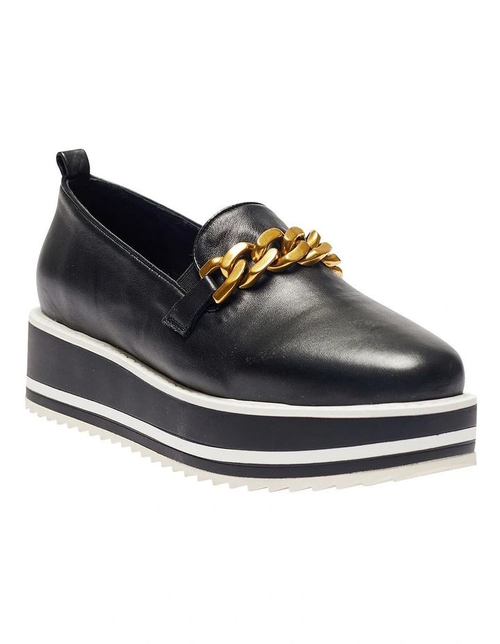 Oakland Black Glove Flat Shoes 4 Oakland Black Glove Flat Shoes - Image 2