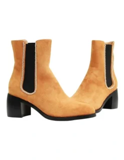 Remember Tonight Camel Suede Chelsea Boot -Myer Fashion Store 914093380 2 720x928