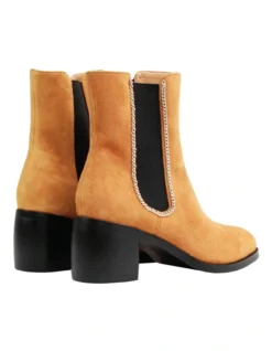 Remember Tonight Camel Suede Chelsea Boot -Myer Fashion Store 914093380 3 720x928