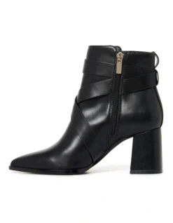 Forever New Tanya Hardware Black Ankle Boot -Myer Fashion Store 914099680 914148280 4 720x928