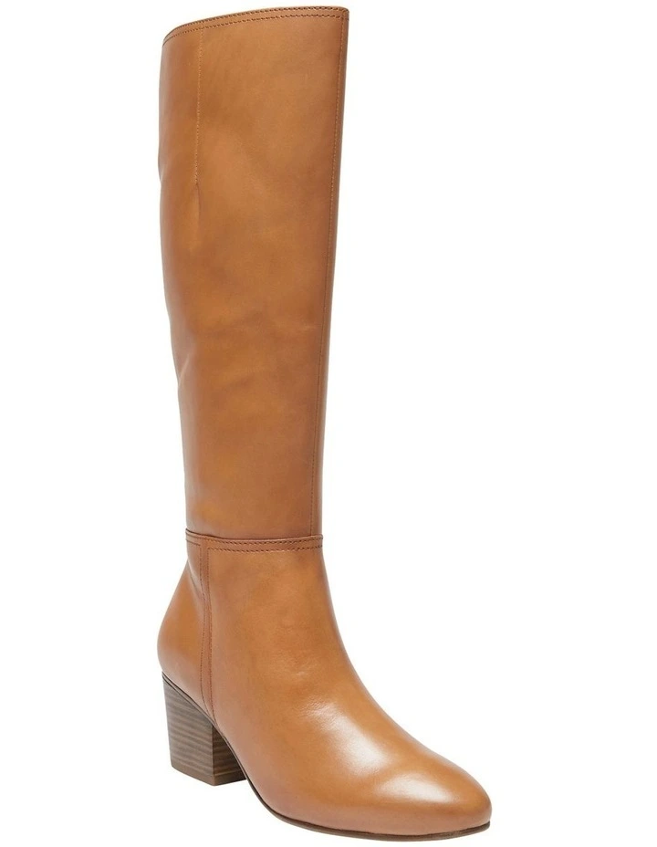 Drake Boots In Tan Leather 4 Drake Boots In Tan Leather - Image 2