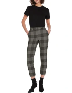 The Checklist Pant In Black -Myer Fashion Store 914303530 3 720x928