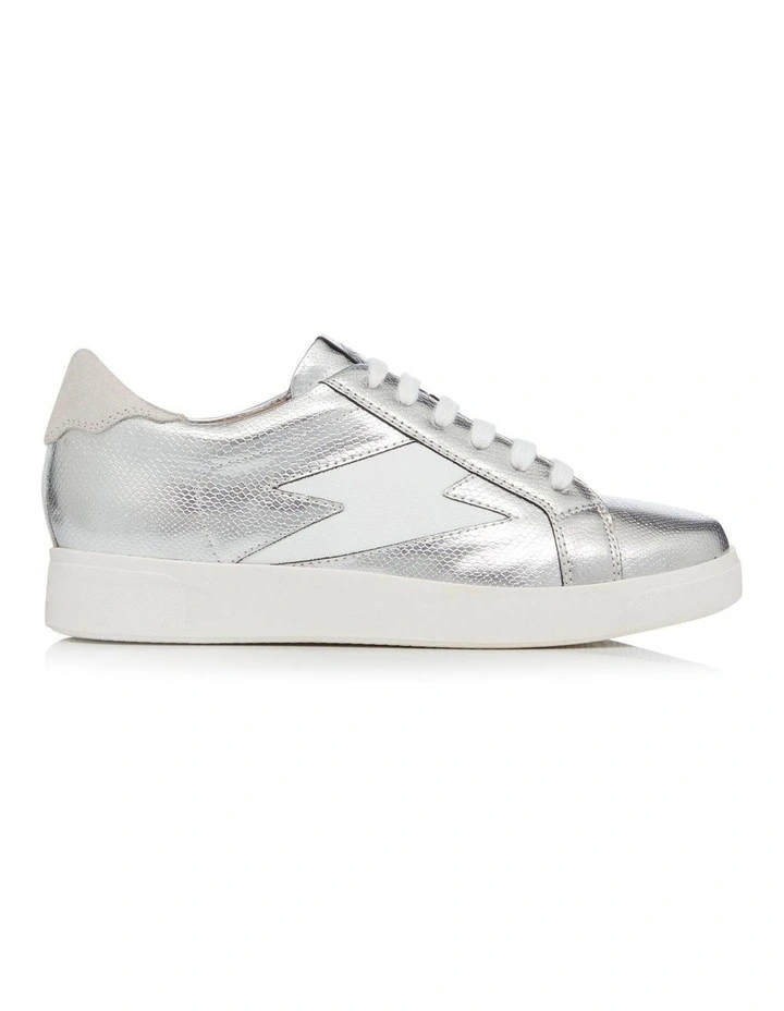 Dune London Energised Trainers In Silver 3 Dune London Energised Trainers In Silver