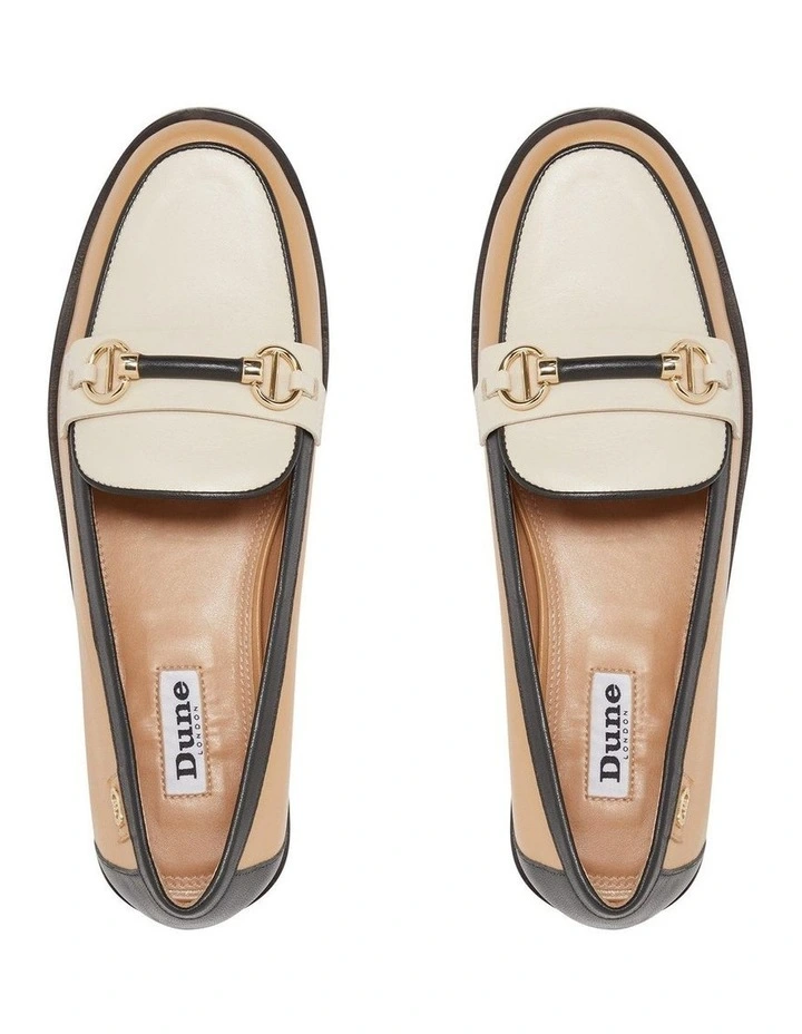 Dune London Glossi Loafers In Beige 6 Dune London Glossi Loafers In Beige - Image 4