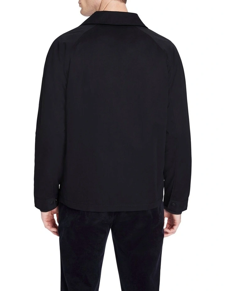 Luke Coach Jacket In Navy 5 Luke Coach Jacket In Navy - Image 3