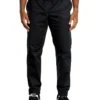 RVCA Spectrum Cuffed Sweatpants Black 2 RVCA Spectrum Cuffed Sweatpants Black -Myer Fashion Store 915256090 1 720x928
