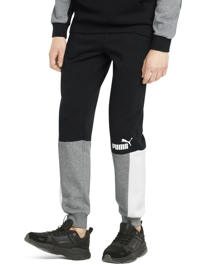 Puma Ess Block Sweatpants Black 3 Puma Ess Block Sweatpants Black