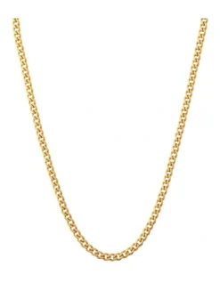 Josh 55cm X 5mm Gold Cuban Link Chain