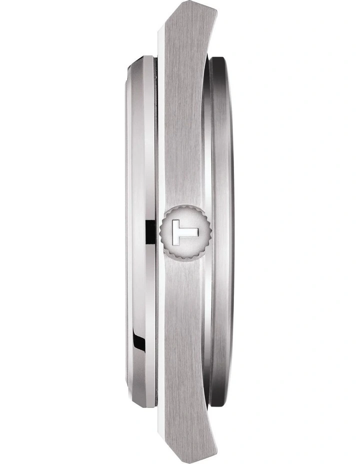 Tissot PRX Powermatic 80 T1374071604100 Automatic Watch In Blue Leather 6 Tissot PRX Powermatic 80 T1374071604100 Automatic Watch In Blue Leather - Image 4