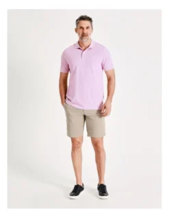 Lindon Plain Polo In Pink -Myer Fashion Store 918069310 3 720x928