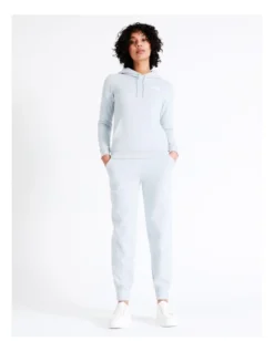 Puma Ess Embroidery High-Waist Pants In Pale Blue -Myer Fashion Store 918245710 918242560 5 720x928