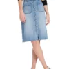 Normandy Midi Skirt In Washed Blue -Myer Fashion Store 918279280 1 720x928