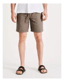 Harwood Shorts In Brown -Myer Fashion Store 918331390 2 720x928