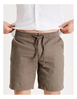 Harwood Shorts In Brown -Myer Fashion Store 918331390 4 720x928